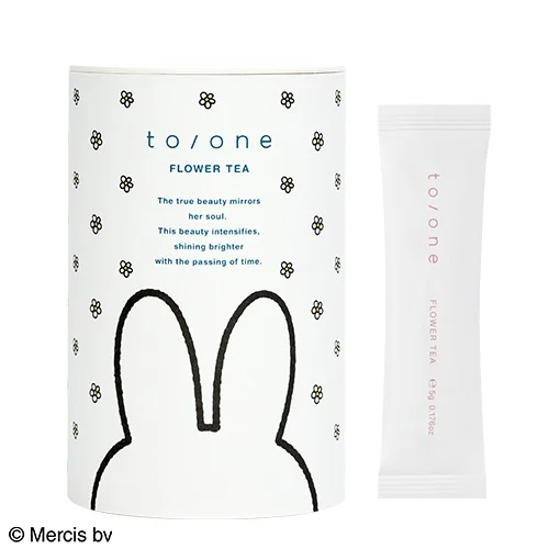 [限定] to/one x Miffy Flower Tea Fresh Berry