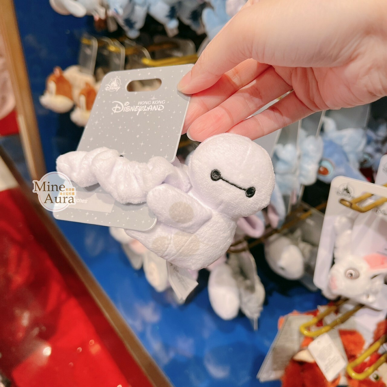 杯麵 Baymax 絨毛抱抱 造型 髮束 大腸圈 髮飾 大英雄天團 Big Hero 6 -香港迪士尼樂園