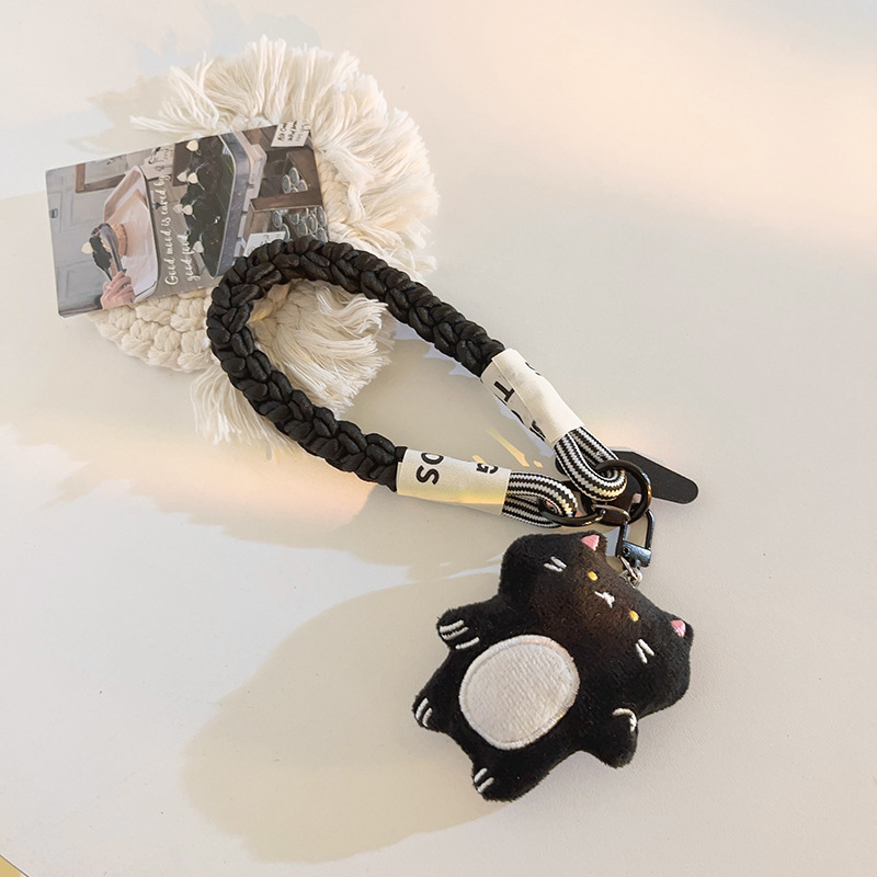 《03061》黑貓咪款手機掛件