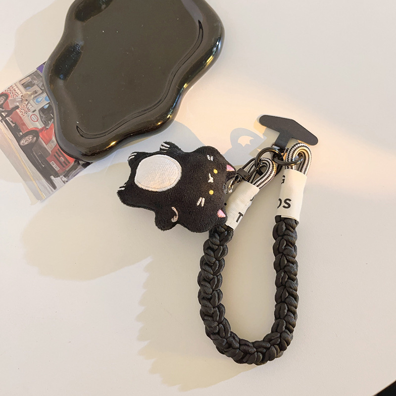 《03061》黑貓咪款手機掛件