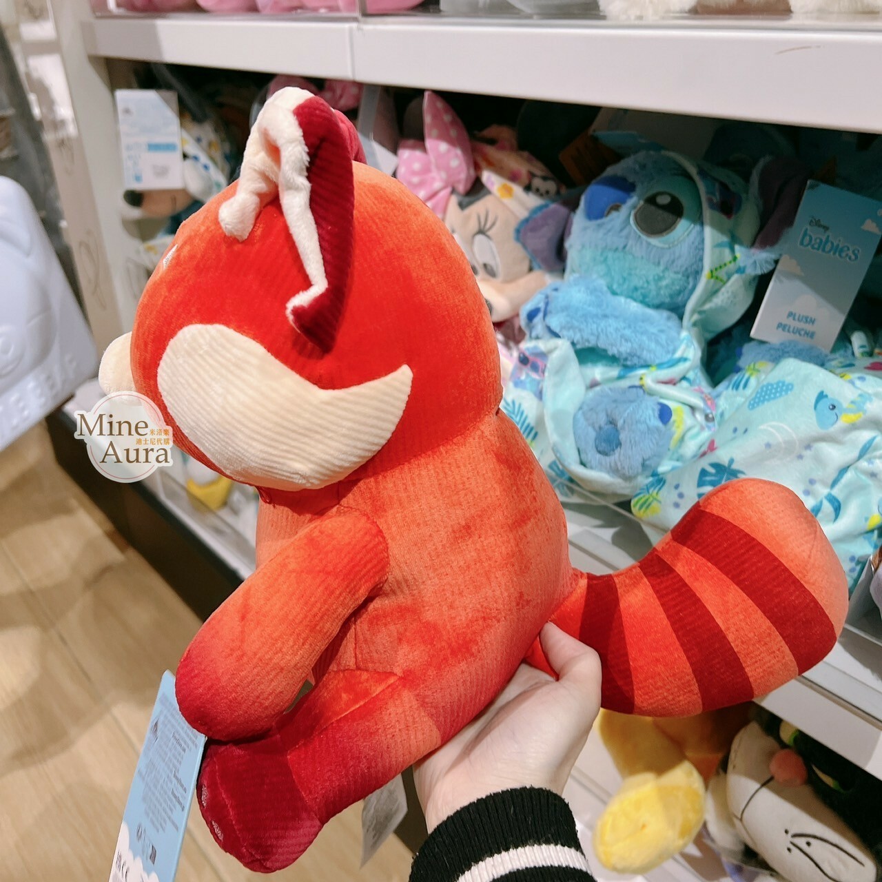 超柔軟系列 紅熊貓 美美 Meilin 娃娃 玩偶 青春養成記 Turning Red -香港迪士尼樂園