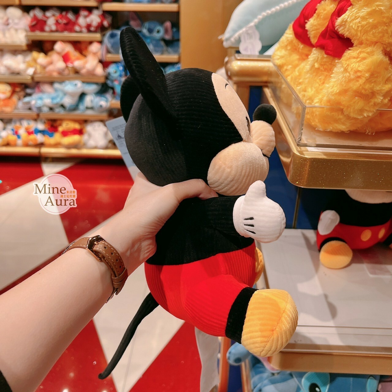 超柔軟系列 米奇 Mickey 娃娃 玩偶 -香港迪士尼樂園