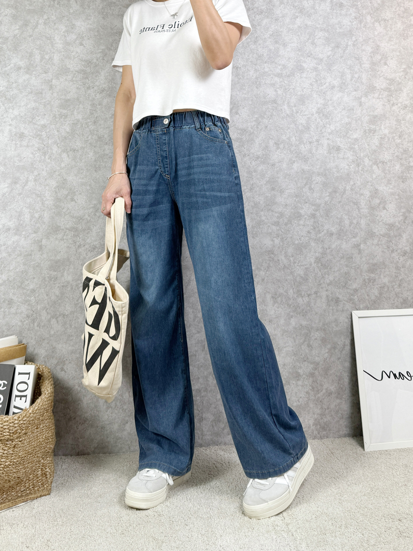 跟著韓妞輕鬆配寬褲