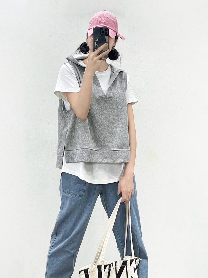 穿搭不費力真兩件上衣 ⚡️搶現貨⚡️