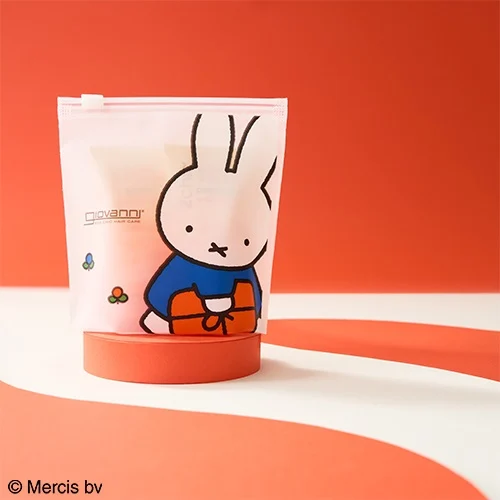 [限定] giovanni x Miffy Shampoo & Conditioner Travel Set Volume Hair