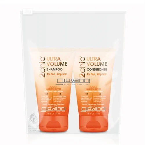 [限定] giovanni x Miffy Shampoo & Conditioner Travel Set Volume Hair