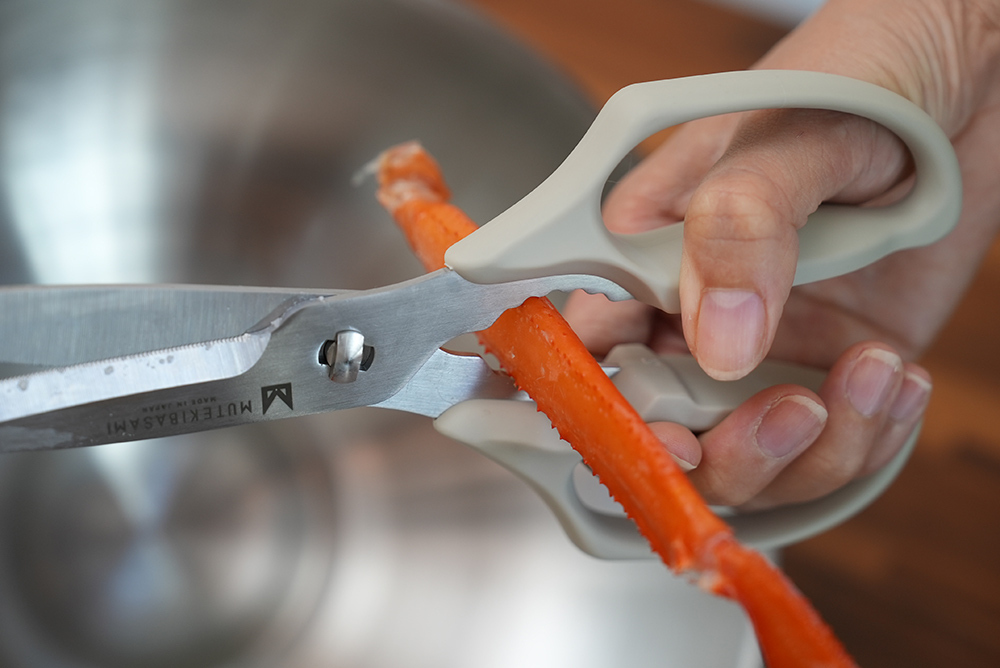 《日本協和工業》MUTEKIBASAMI系列 不鏽鋼W型料理剪刀