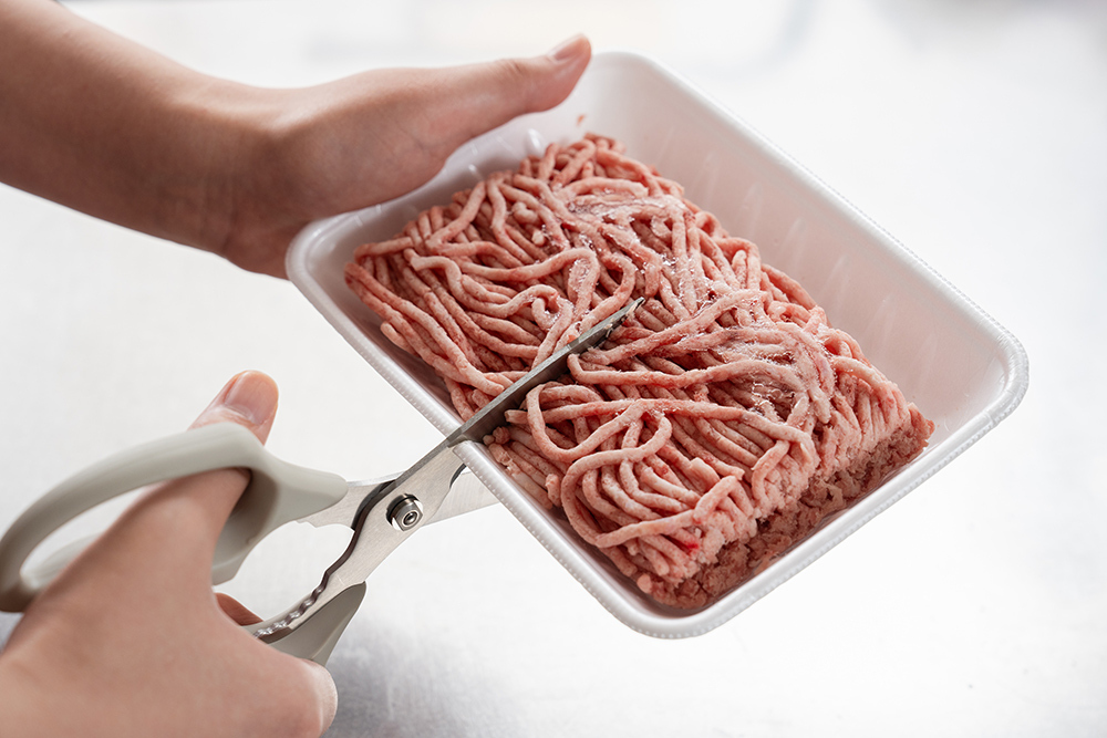 《日本協和工業》MUTEKIBASAMI系列 不鏽鋼W型料理剪刀