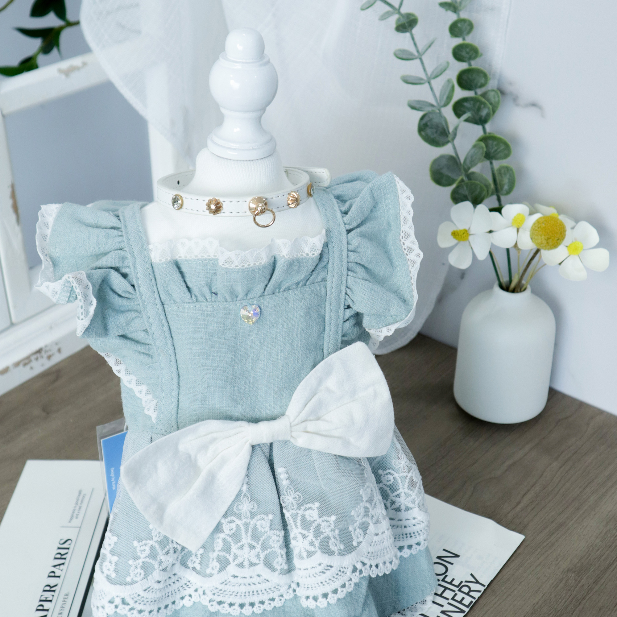 Vegan Leather Pet Collar