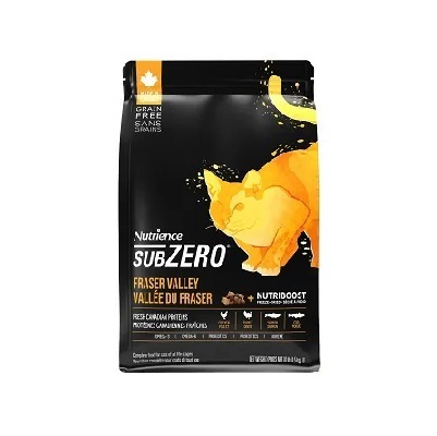 NUTRIENCE Subzero 無穀物凍乾脫水 雞 火雞 海魚 全貓配方 1.8kg / 4.5kg (已轉新包裝)