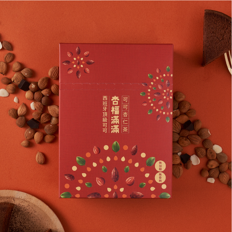 杏福滿滿 可可杏仁茶 - 盒裝