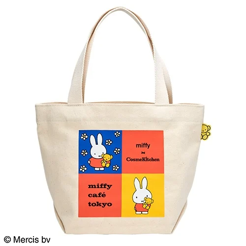[限定] Cosme Kitchen x Miffy Cafe Collaboration Lunch Bag