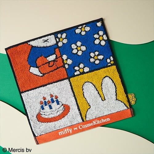 [限定] Cosme Kitchen x Miffy Handkerchief Towel