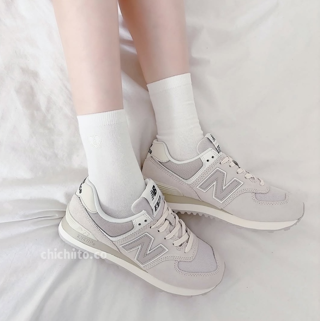 New Balance WL574 奶霧灰