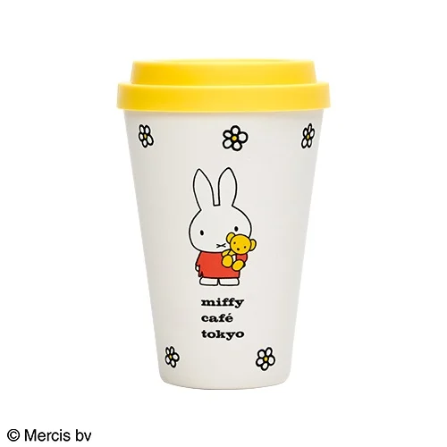[限定] Cosme Kitchen x Miffy Cafe Collaboration Bamboo Tumbler 475ml