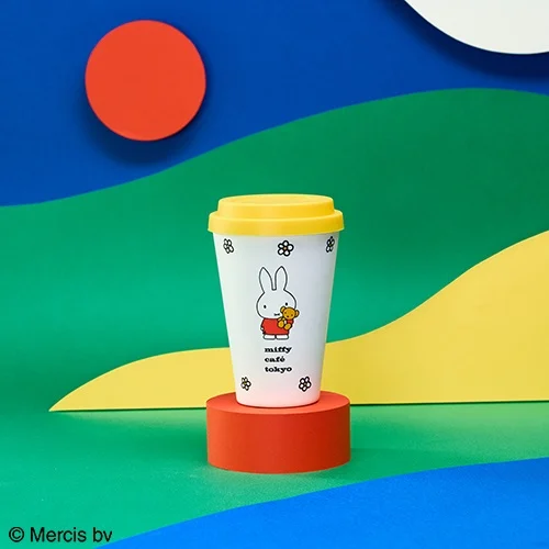 [限定] Cosme Kitchen x Miffy Cafe Collaboration Bamboo Tumbler 475ml