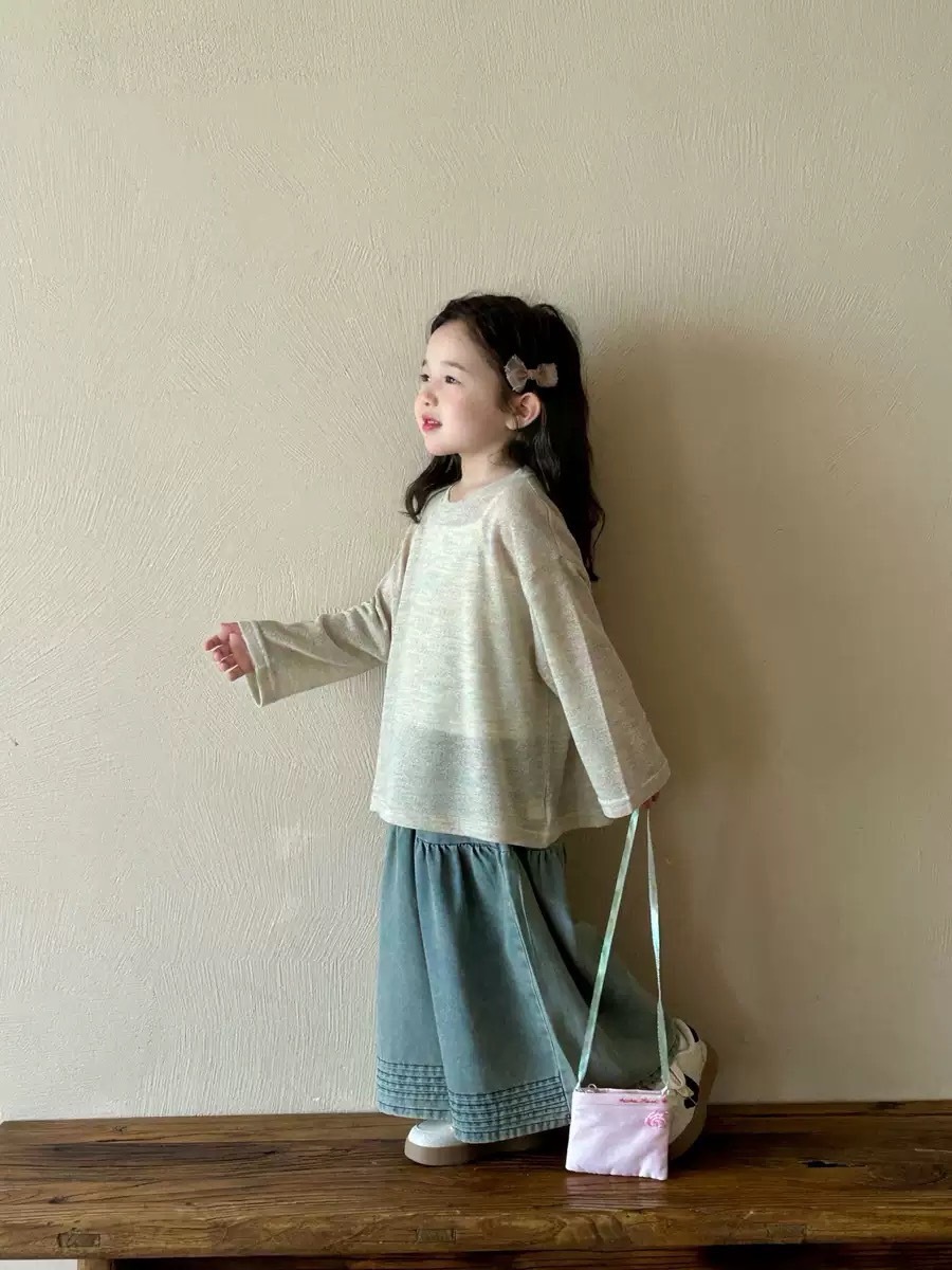 兩件式寬鬆薄透上衣