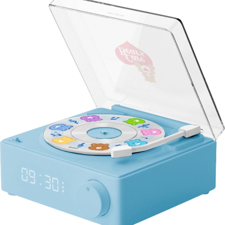 Vintage Vinyl Style Bluetooth Speaker - Care Bears