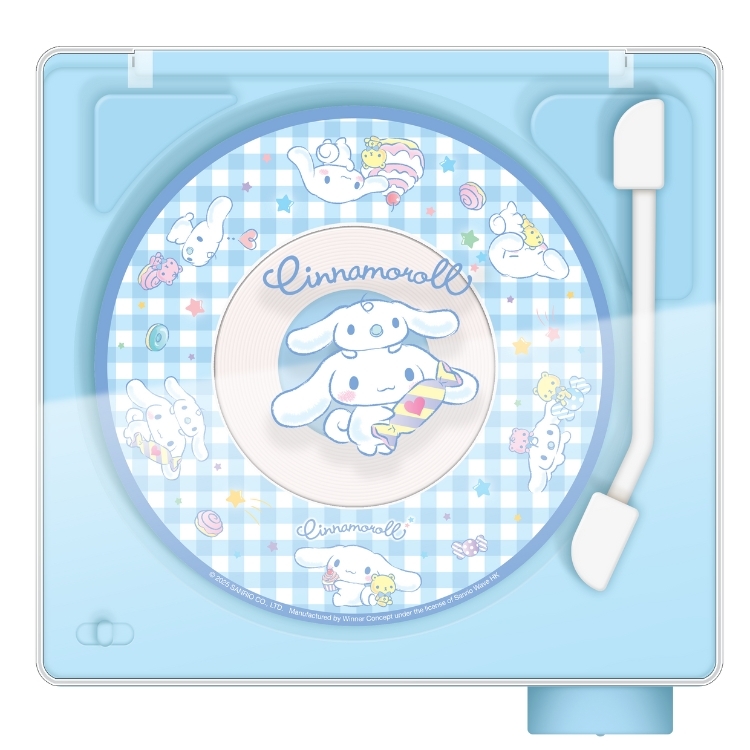 Vintage Vinyl Style Bluetooth Speaker - Cinnamoroll