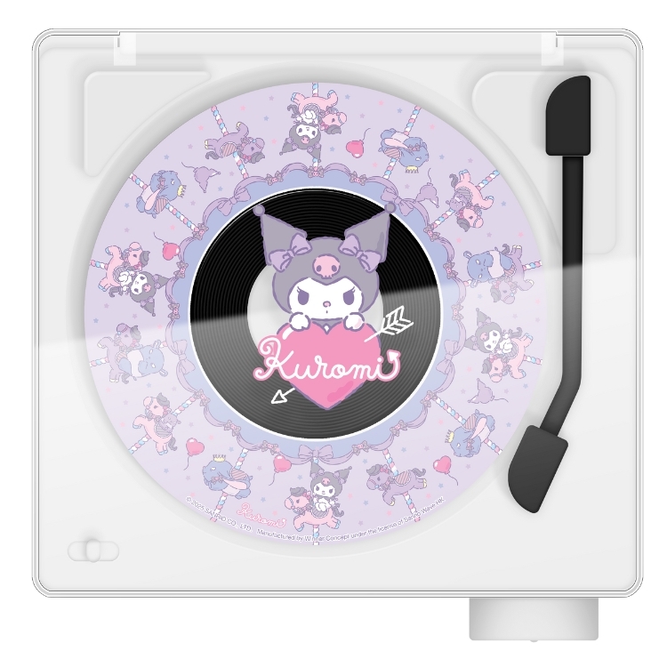 Vintage Vinyl Style Bluetooth Speaker - Kuromi