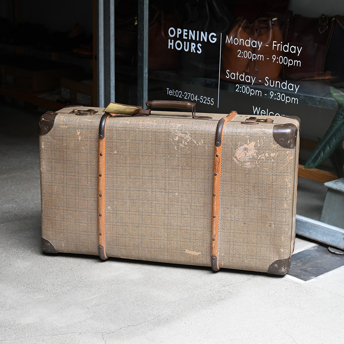 Vintage 古董行李箱