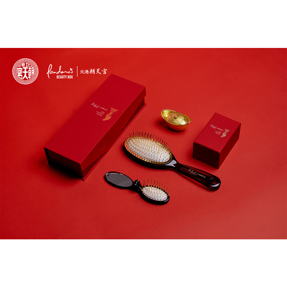 北港朝天宮聯名-黃金梳