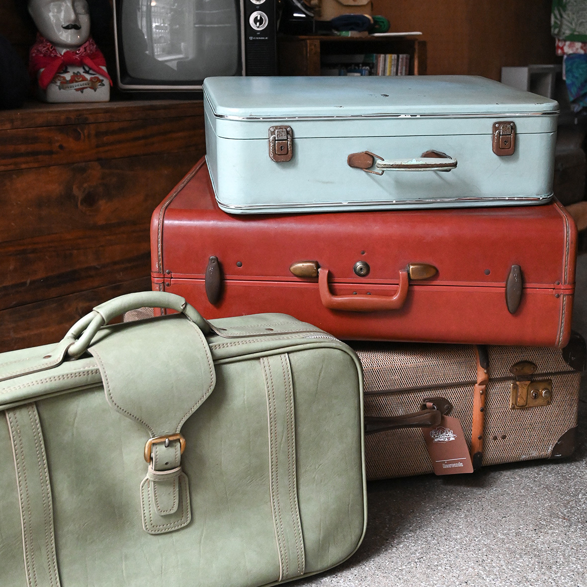 Vintage 古董行李箱