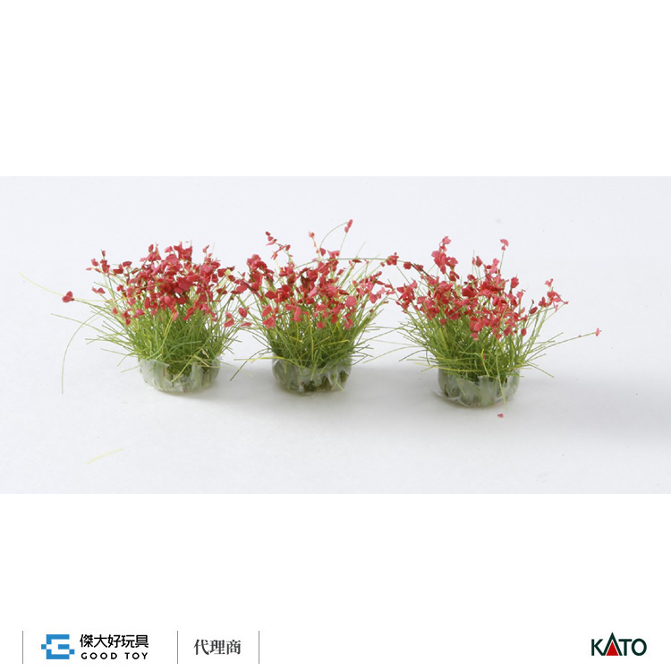KATO 24-424 場景素材 千草與花 (草叢高：6mm)