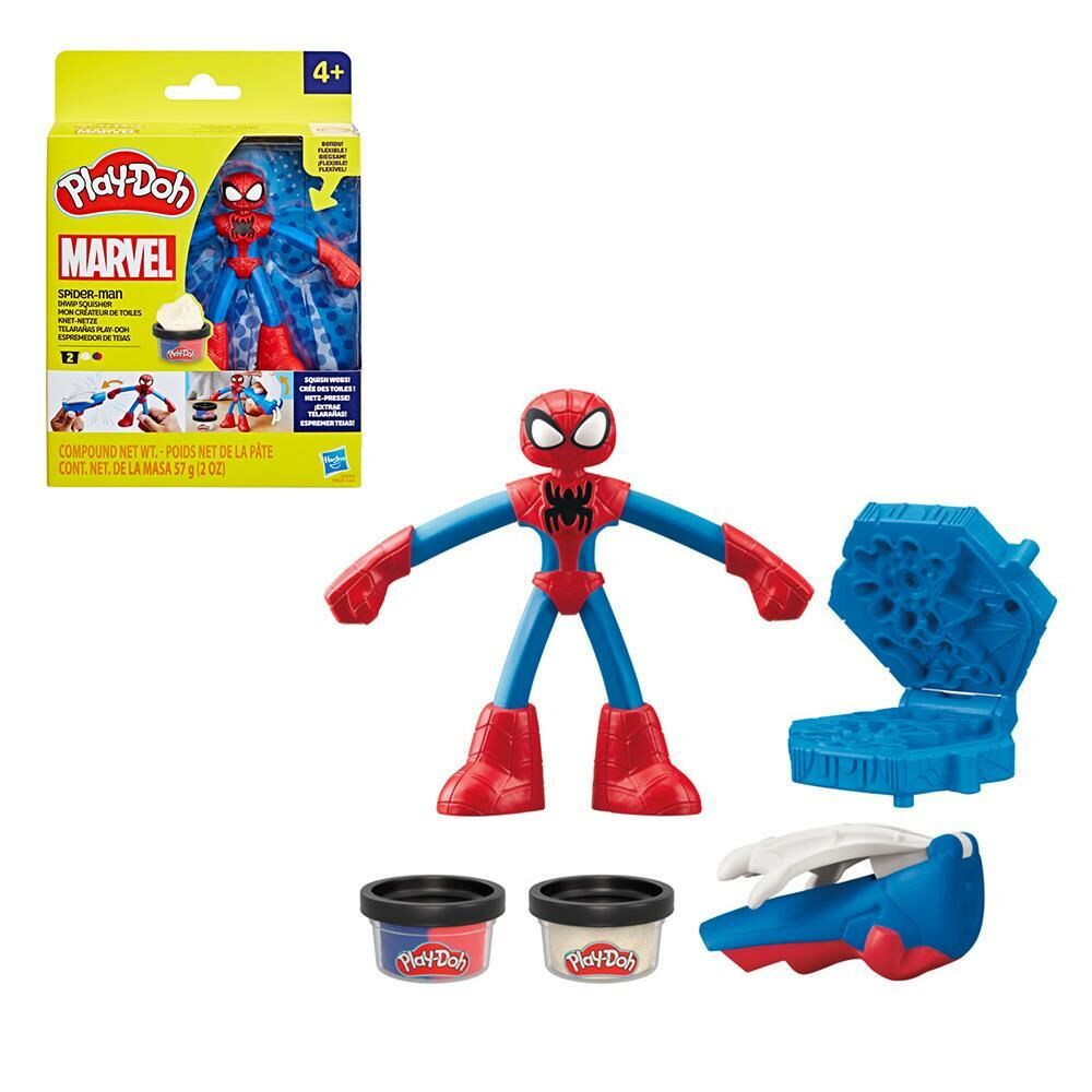 《 Play-Doh 培樂多 》 孩之寶 培樂多Play-Doh 漫威英雄人物遊戲組 SPIDER MAN