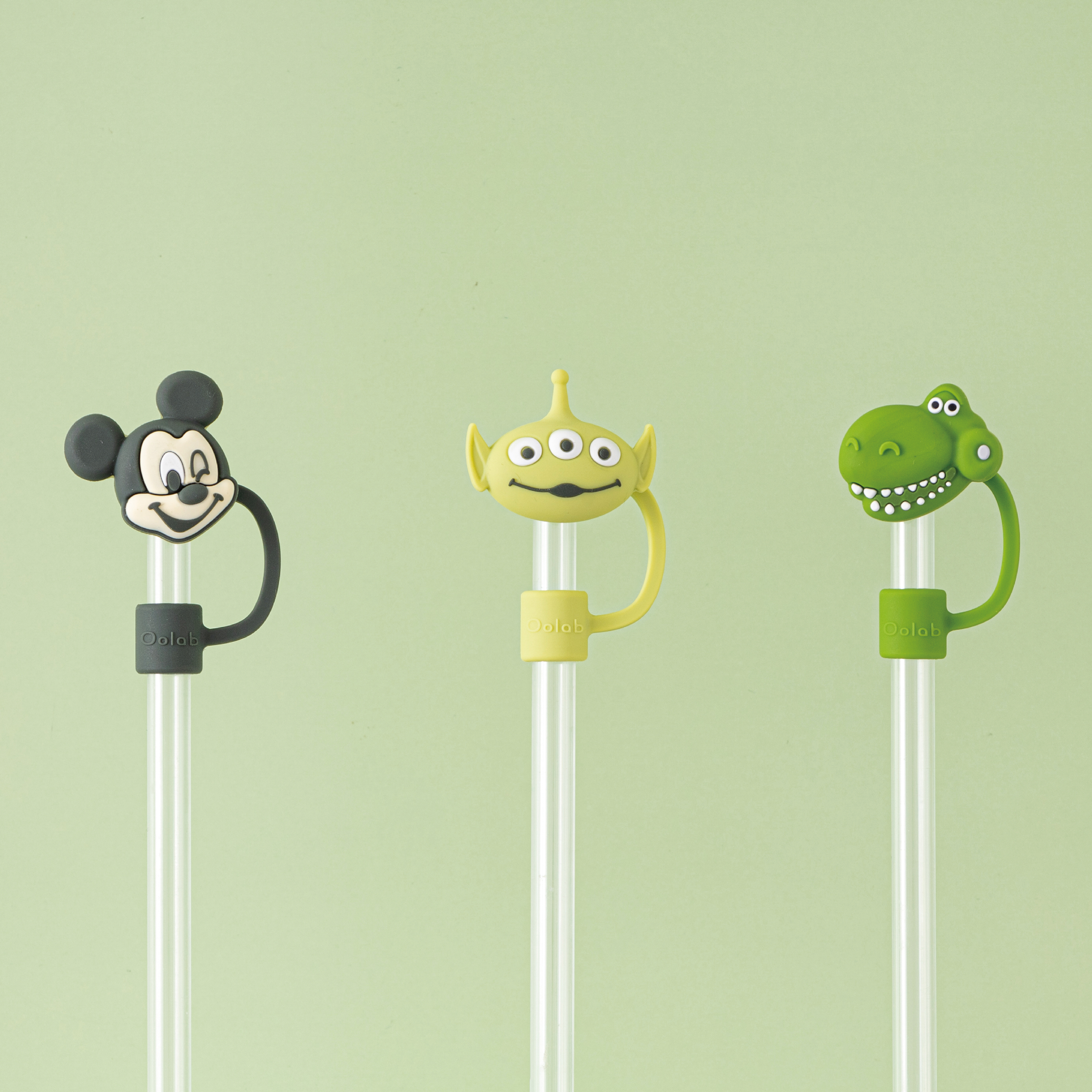 <2026首團> Oolab x Disney矽膠防塵(細)吸管蓋