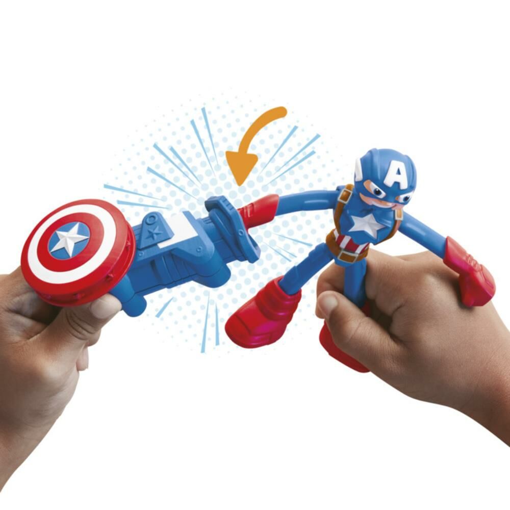 《 Play-Doh 培樂多 》 孩之寶 培樂多Play-Doh 漫威英雄人物遊戲組 CAPTAIN AMERICA