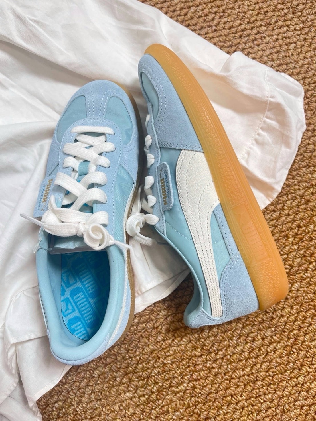 PUMA PALERMO BLUE WHITE 海鹽冰淇淋 399341-02