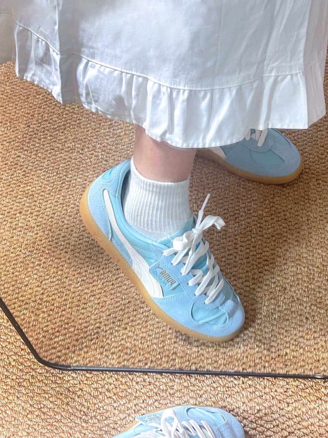 PUMA PALERMO BLUE WHITE 海鹽冰淇淋 399341-02