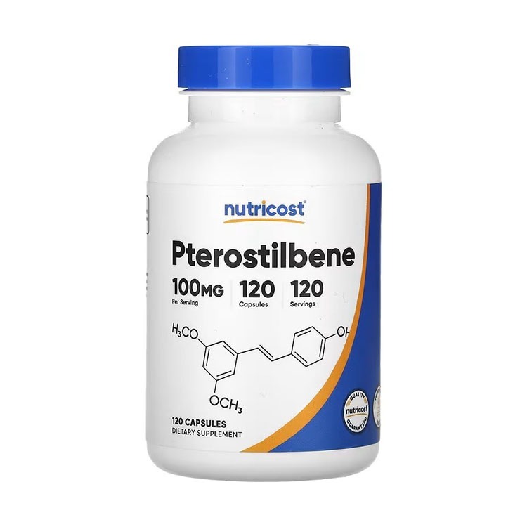 Nutricost, Pterostilbene, 100 mg, 120 Capsules