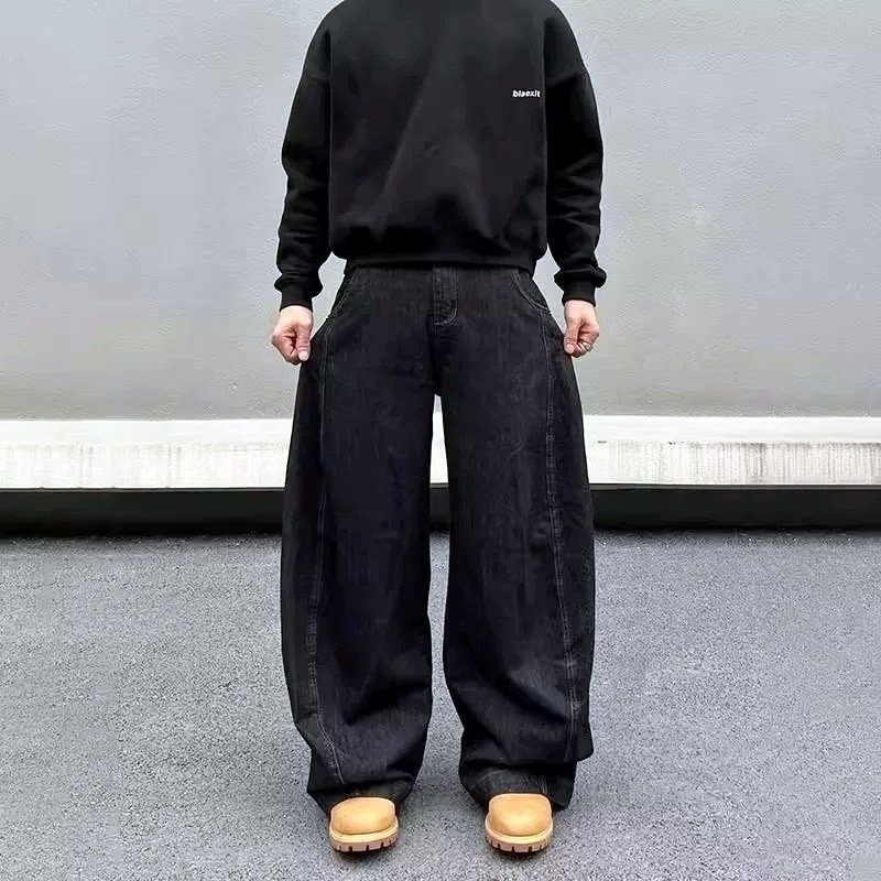 『RB』原色單寧彎刀牛仔長褲