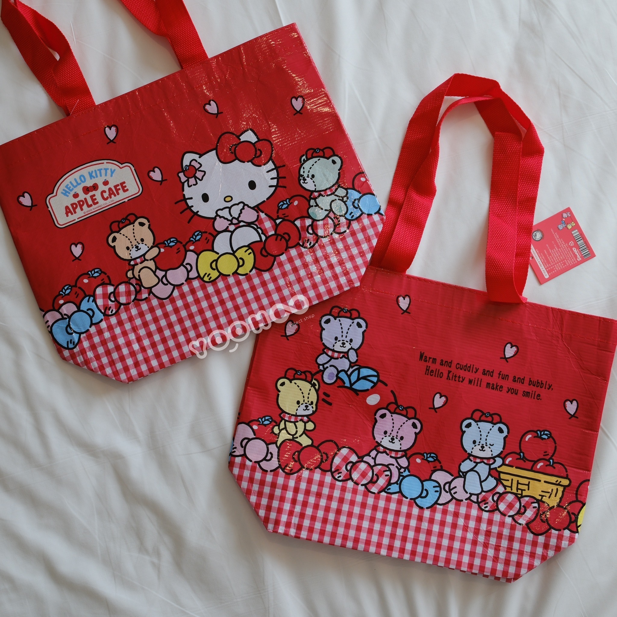 現貨┃韓國限定 KITTY 尼龍 購物袋