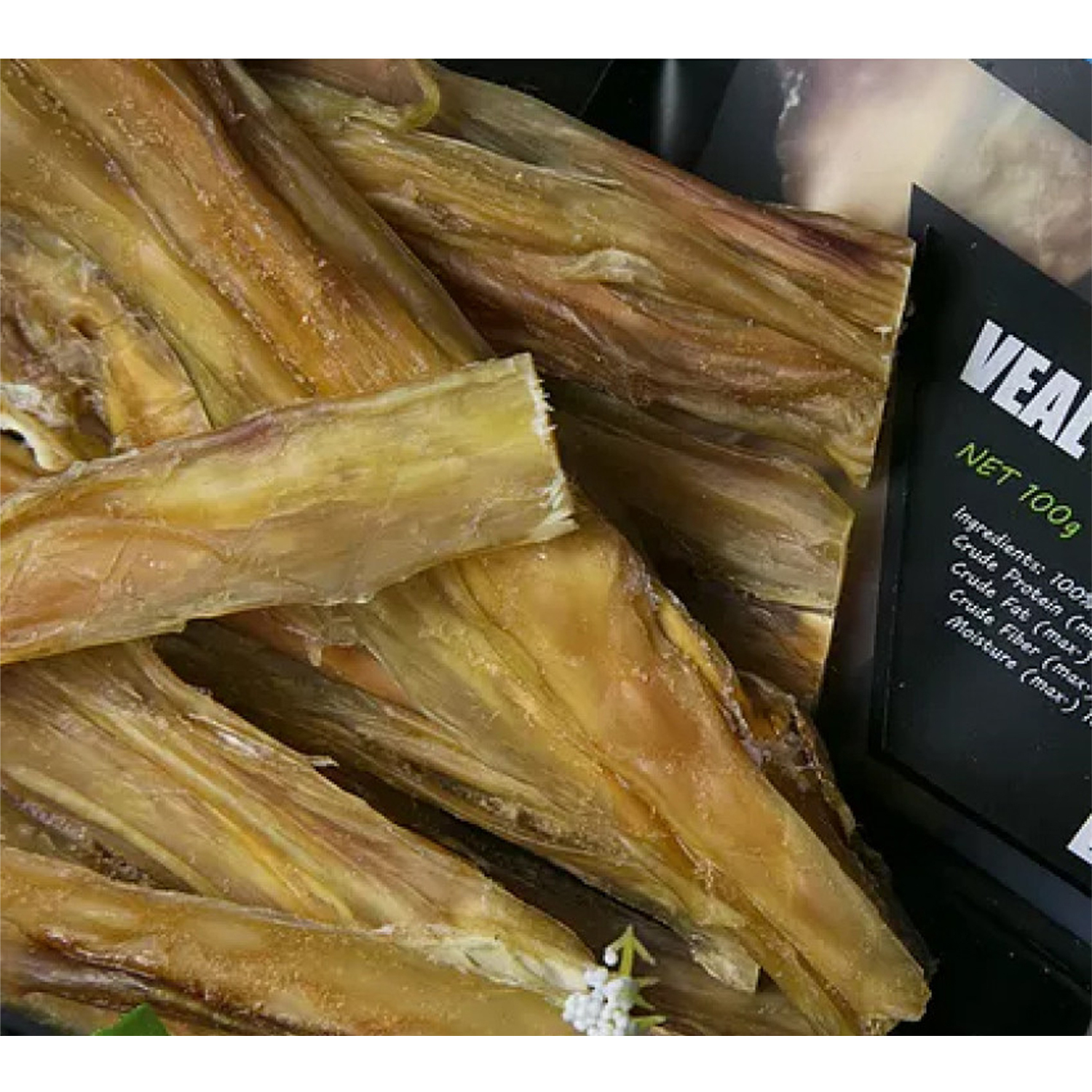 PET PACK 天然潔齒骨42系列 - 小牛板筋 100g