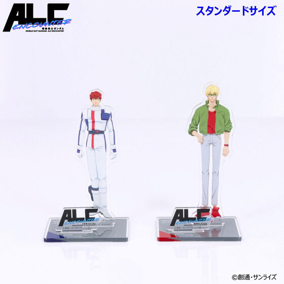 226301 Pbandai 預訂 2025/5月 機動戦士ガンダムALC ENCOUNTER アクリルスタンド（スタンダードサイズ）（全2種） 細size