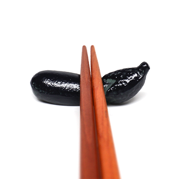 【岩戶鑄工所】筷架-茄子