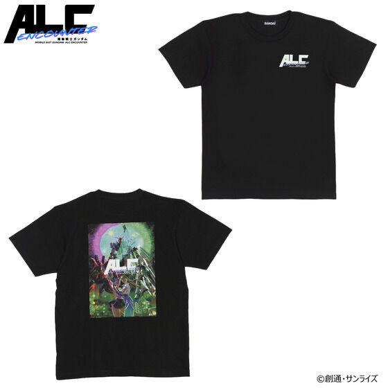 226296 Pbandai 預訂 2025/5月 機動戦士ガンダムALC ENCOUNTER キービジュアル フルカラーTシャツ