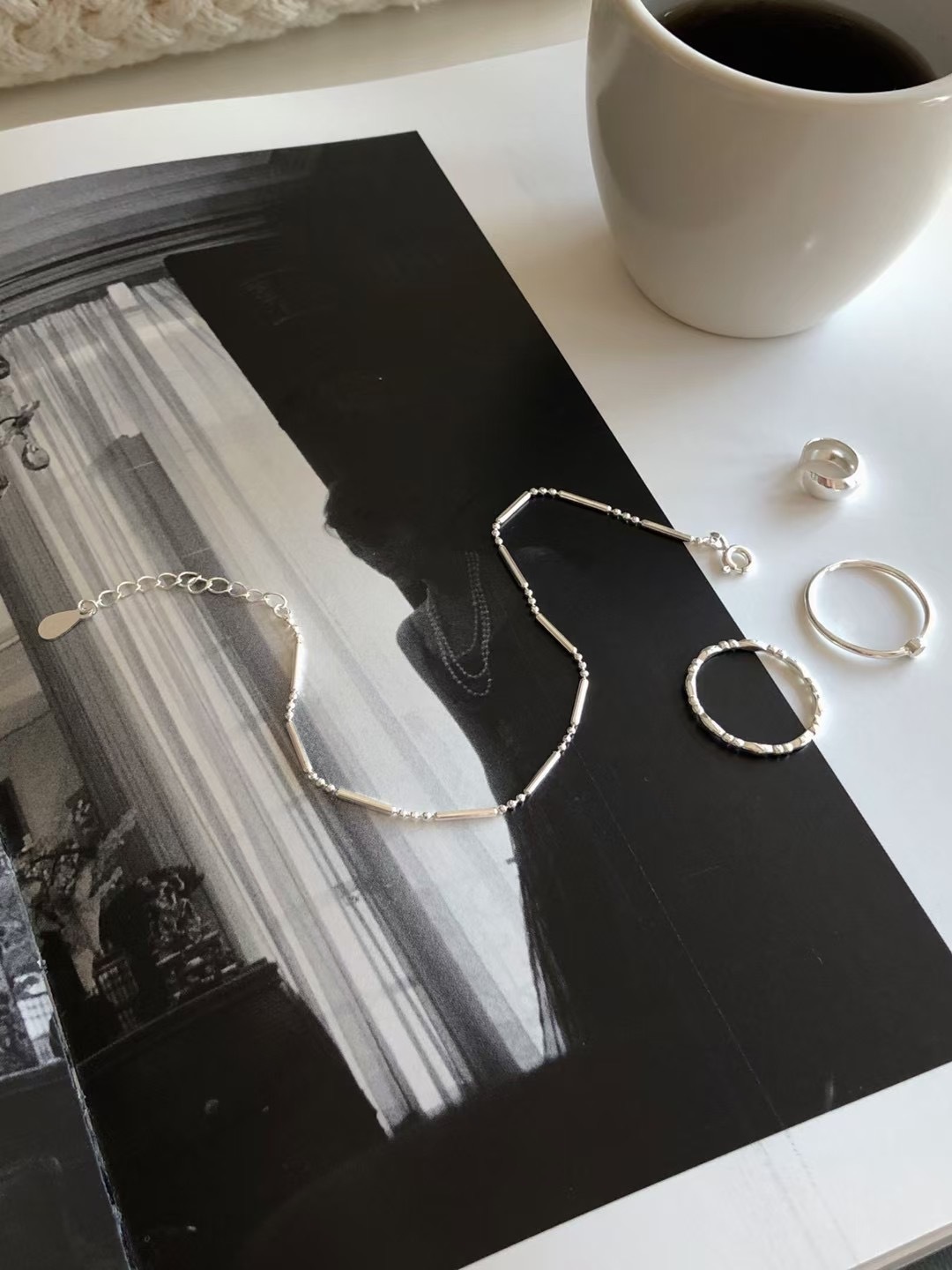 S925 dot point  bracelet