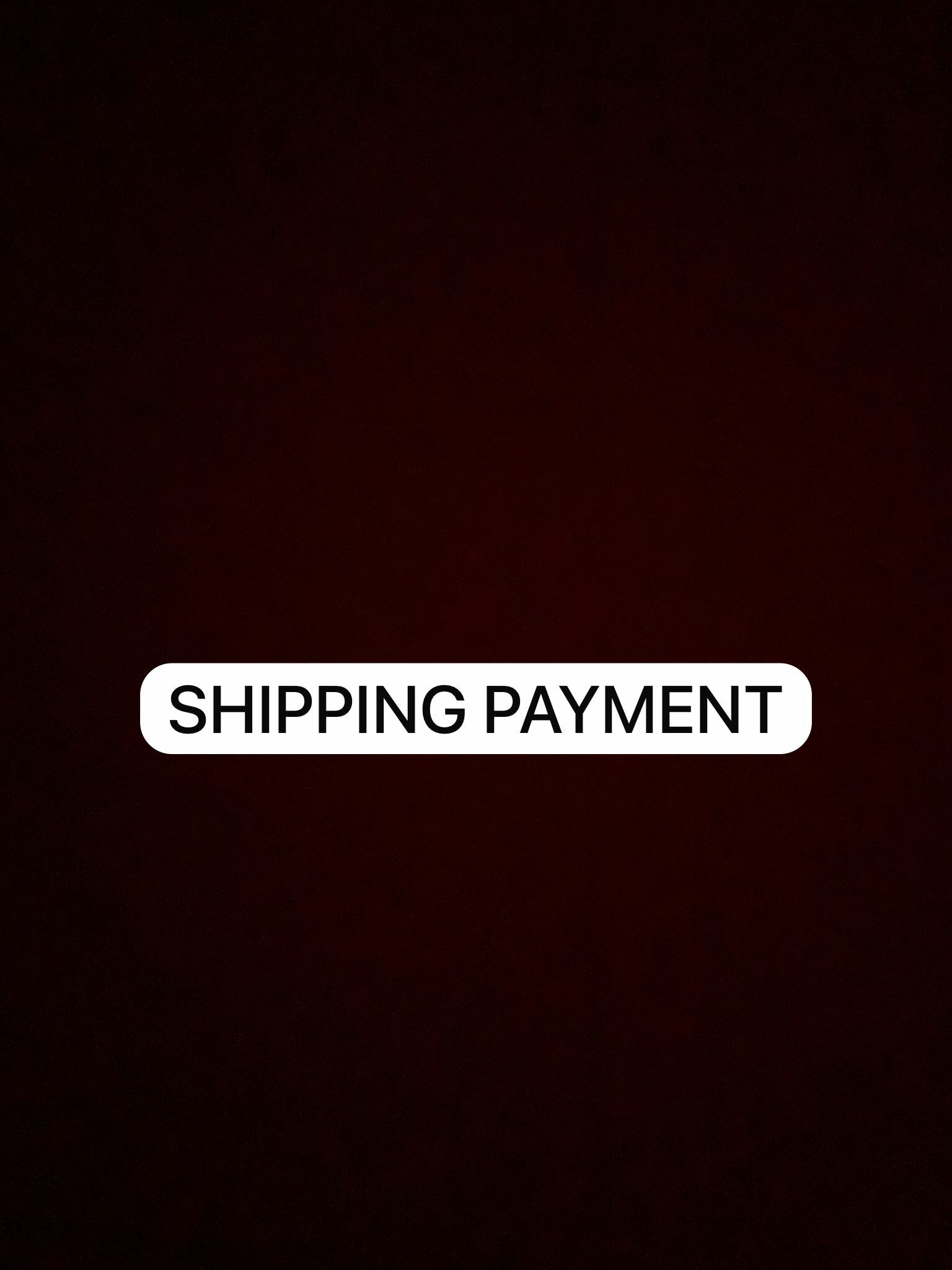 SHIPPING COST