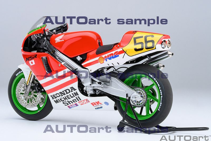 預訂(訂金$300) (預訂價$1296) :1/12 AUTOART Honda NSR500 WGP500 #56 “Baribari Legend” (12566)