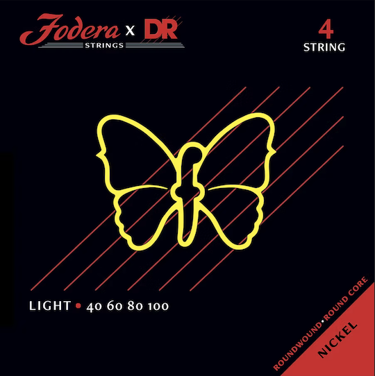 DR Fodera x DR Strings FNI-40100 電貝斯弦 — 三峽吉他 / Bass
