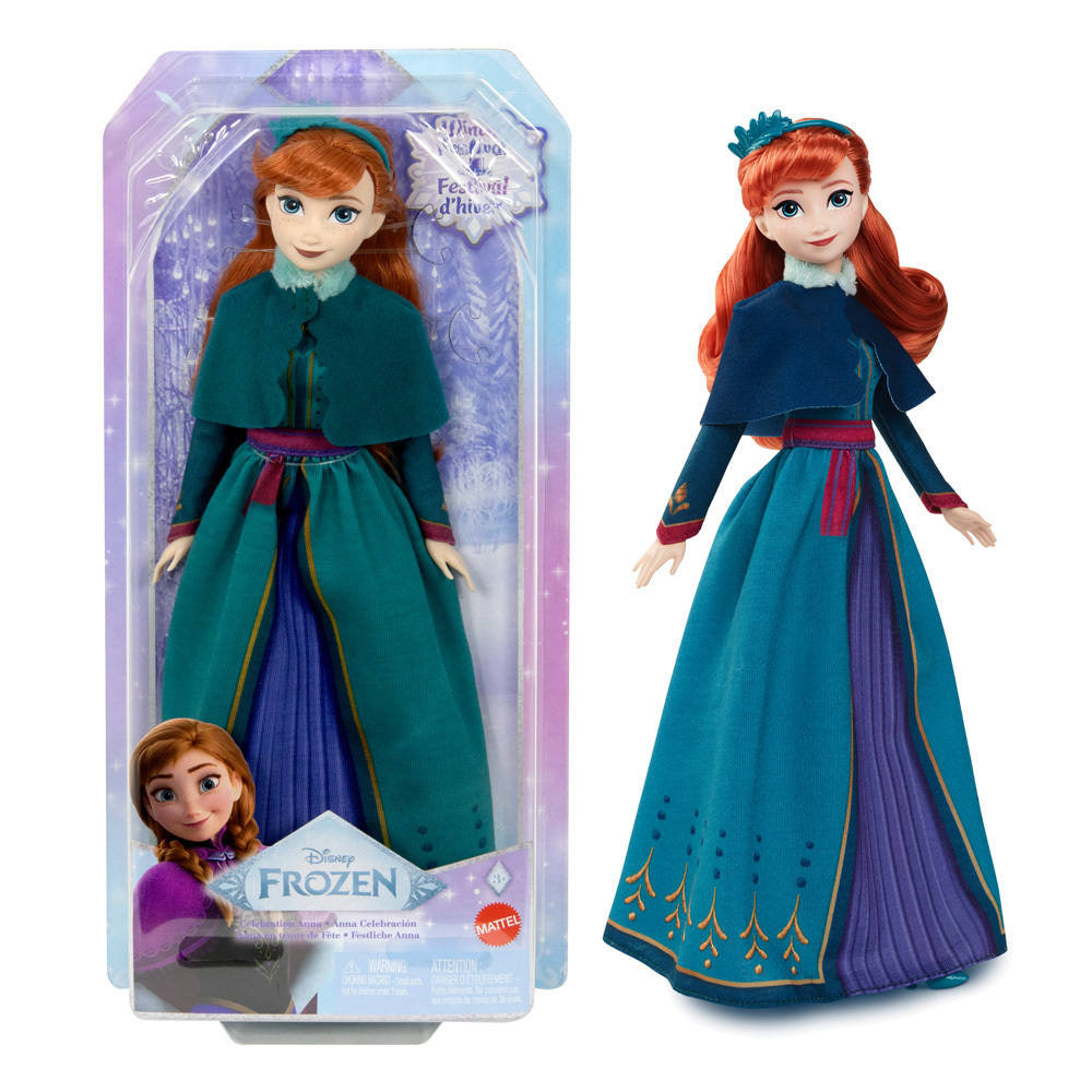 迪士尼冰雪奇緣-舞會安娜娃娃