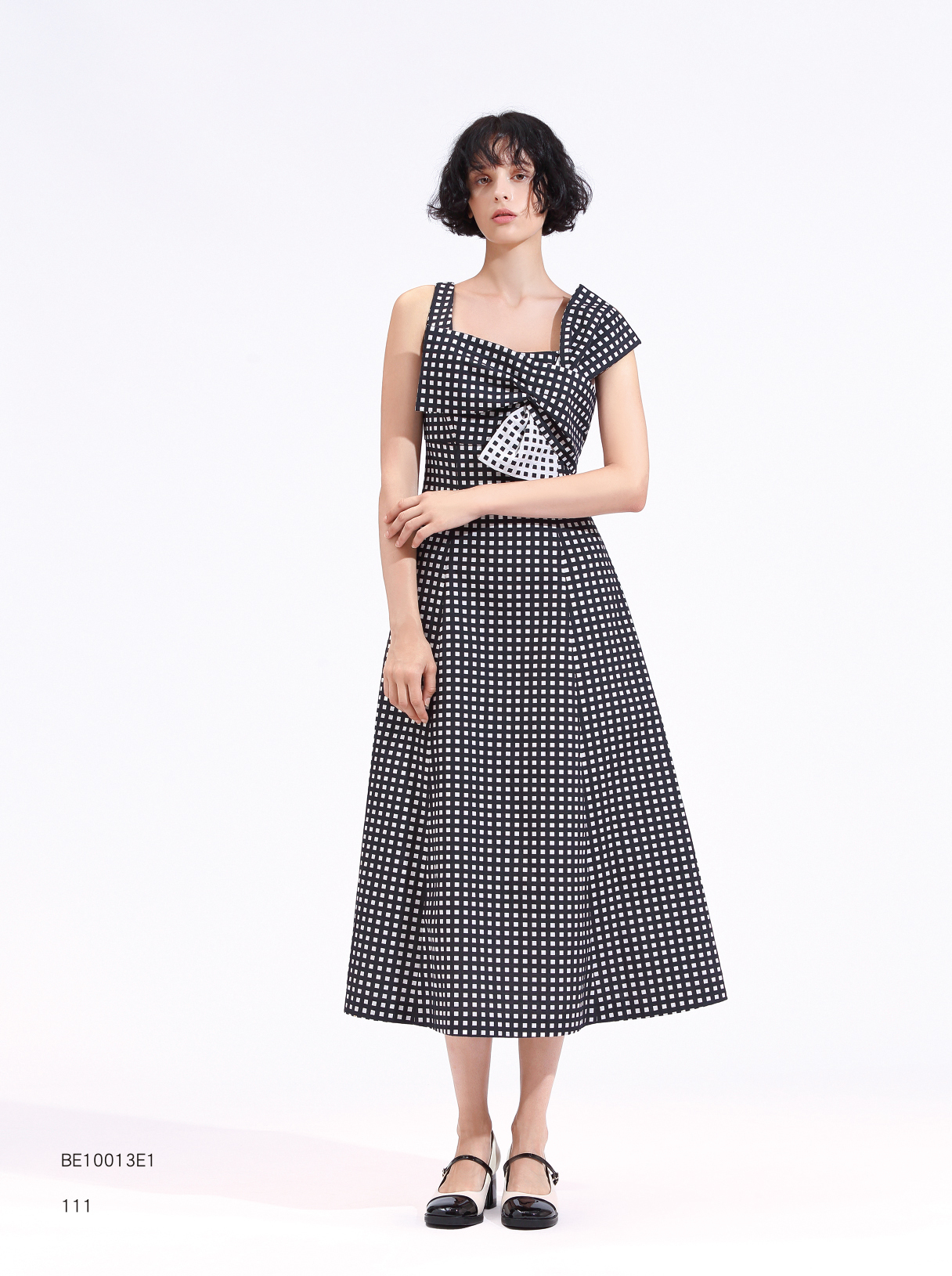 BE10013E1 薇琪格蝴蝶結長洋