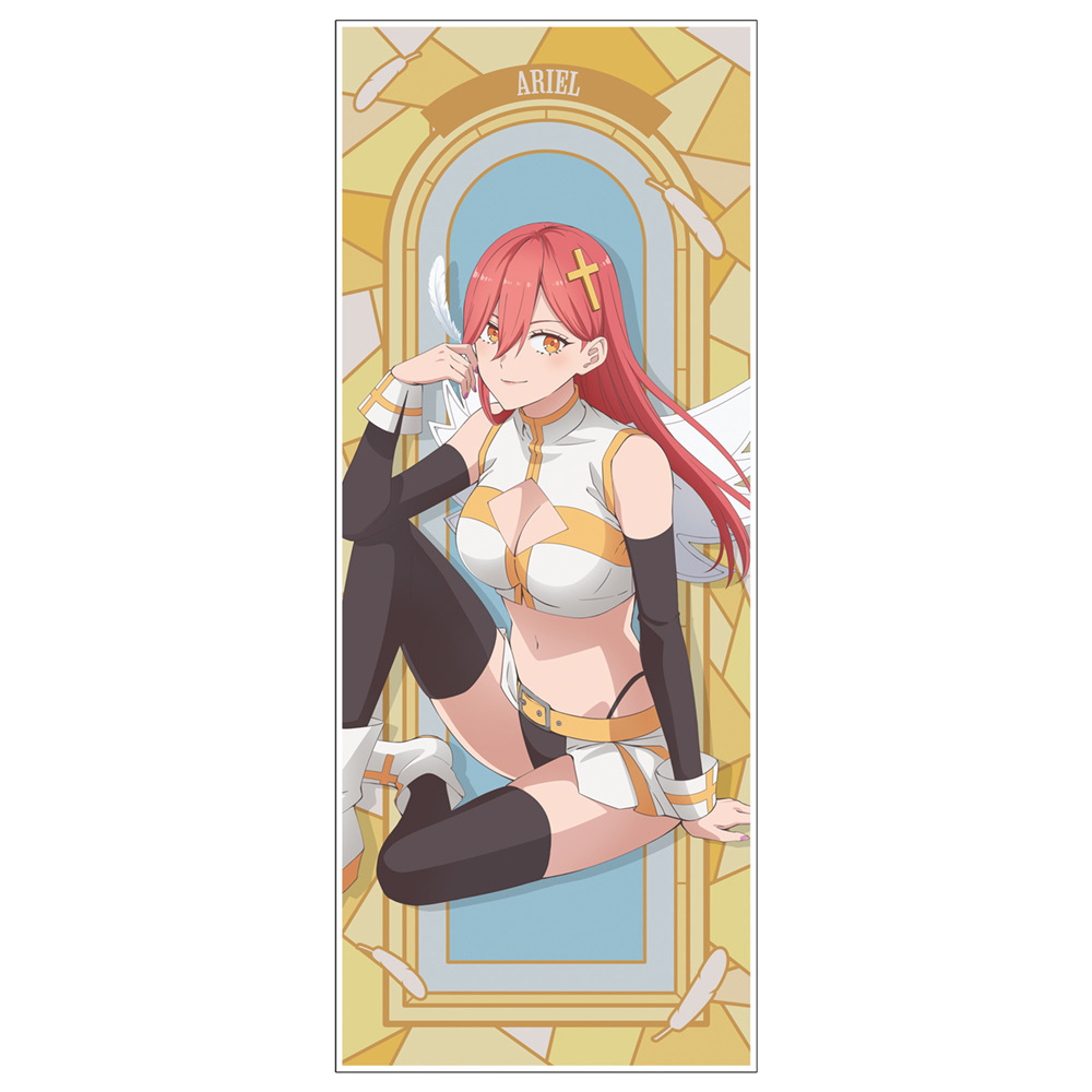 Cospa 0317 描き下ろし アリエル 天使空挺隊Ver. ハイブリッドフェイスタオル [TVアニメ「2.5次元の誘惑」]