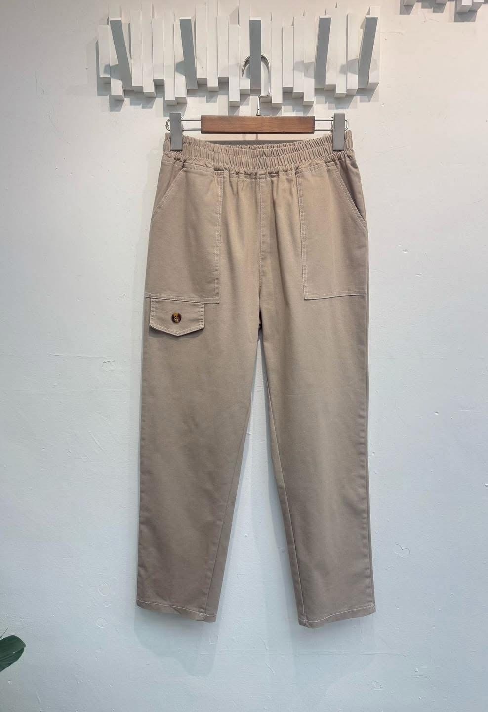 韓國 🌹女裝車白線彈性修腿休閑褲🌹 5009363