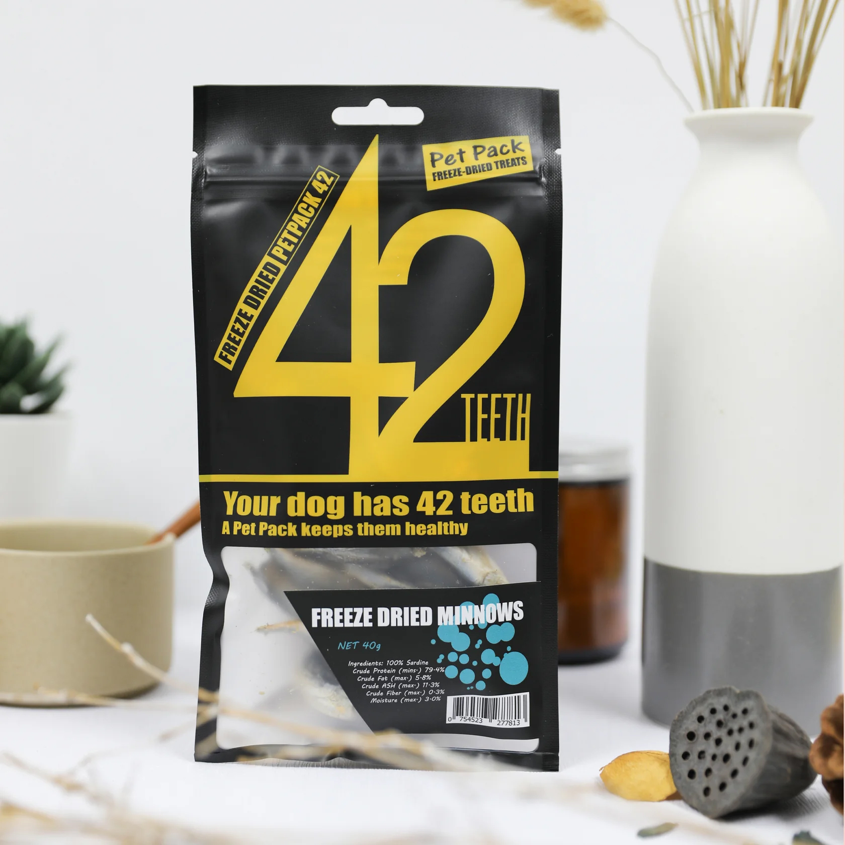 PET PACK 凍乾42系列 - 凍乾原條小魚 40g