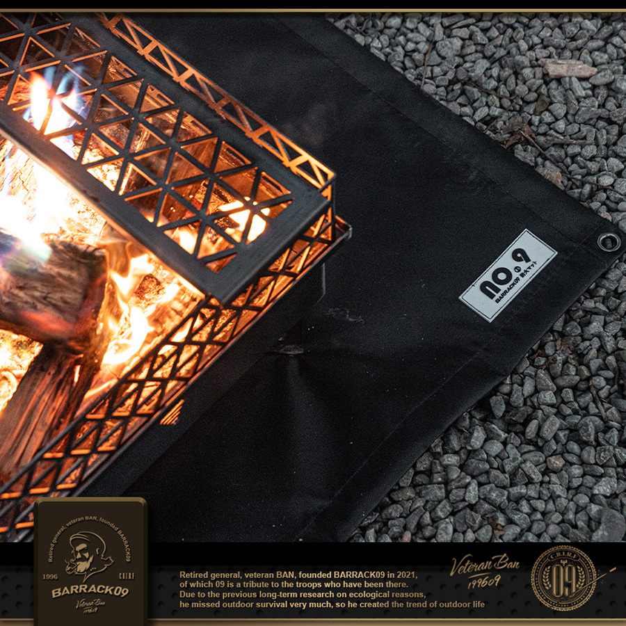 ❚BARRACK09❚NO.9號焚火隔熱防火墊